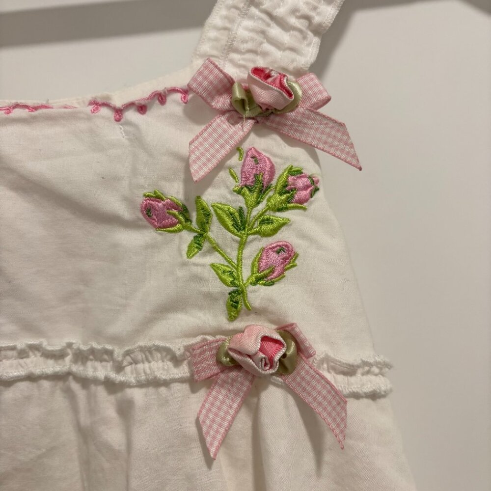 Baby Girl's Cotton Sun Dress 12M - Picture 2 of 7